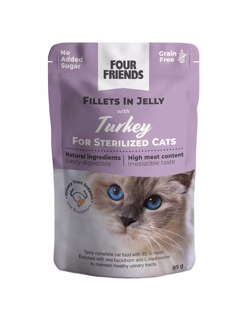 Four Friends Sterilized in Jelly Mix 12-pack