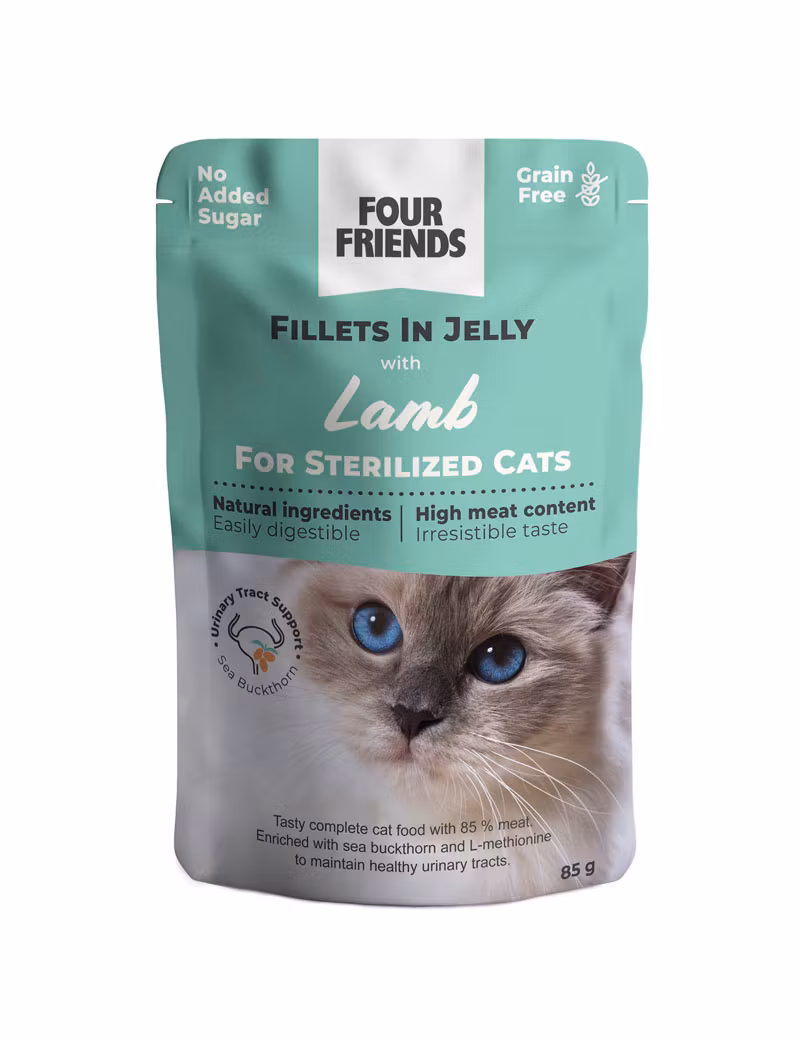 Four Friends Sterilized in Jelly Mix 12-pack