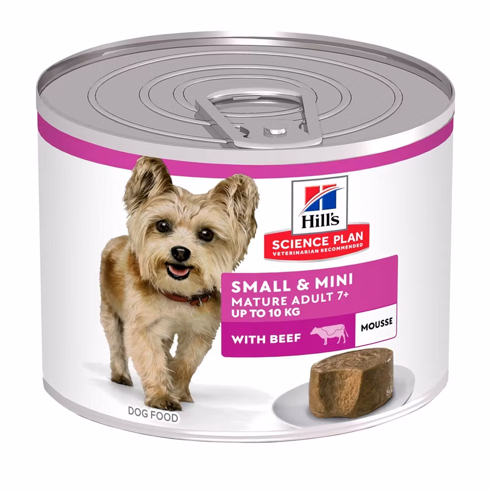 HILL'S SCIENCE PLAN Small & Mini Mature Adult 7+ Mousse Beef 200g