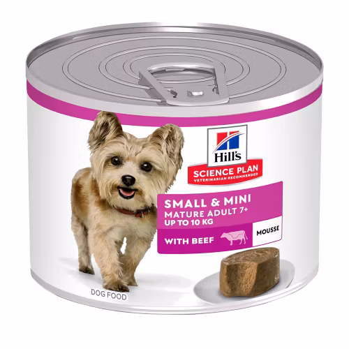 HILL'S SCIENCE PLAN Small & Mini Mature Adult 7+ Mousse Beef 200g