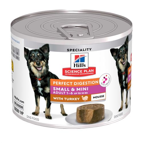 HILL'S SCIENCE PLAN Perfect Digestion Small & Mini Adult Turkey 200g