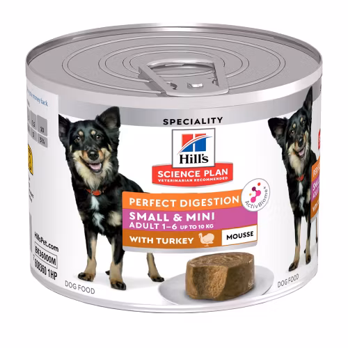 HILL'S SCIENCE PLAN Perfect Digestion Small & Mini Adult Turkey 200g