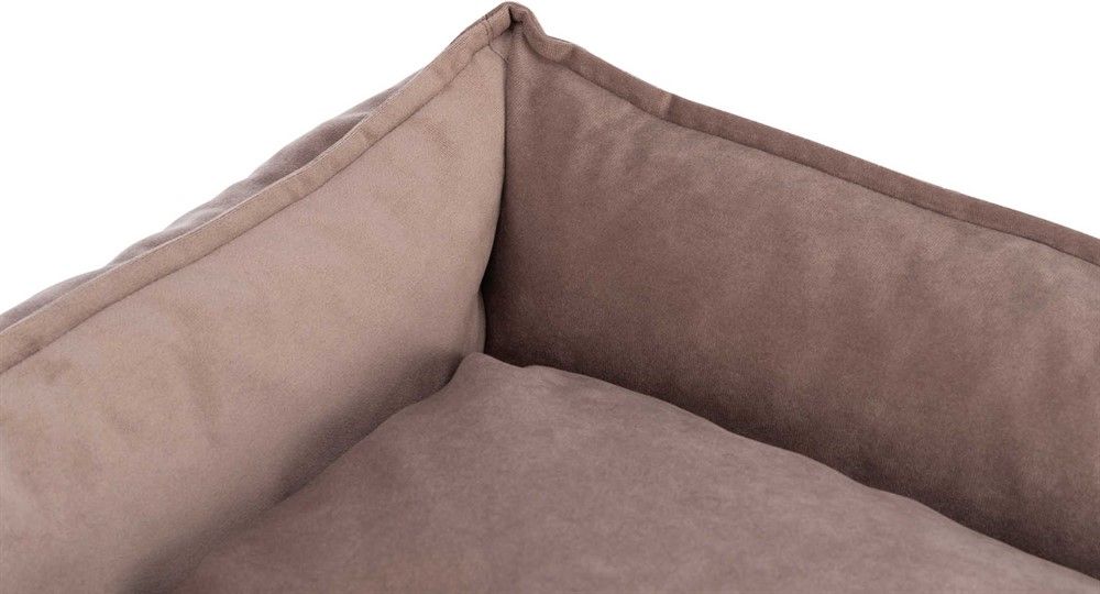 Talia bädd, rektangulär, 80 × 65 cm, brun