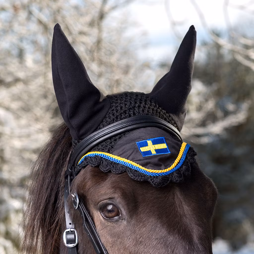 ÖRONHUVA  med flagga