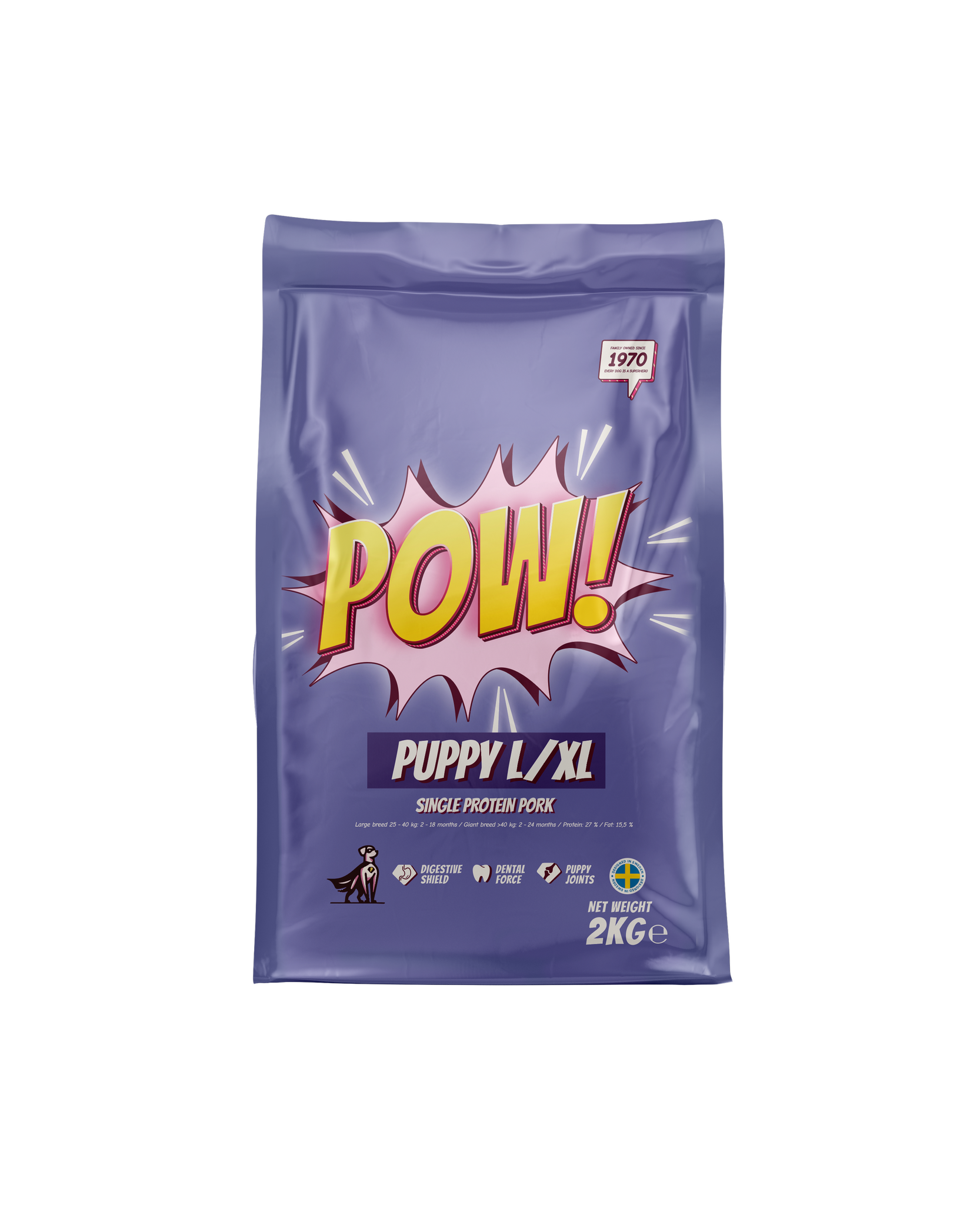 POW Puppy Large/X-large 2 kg/12 kg