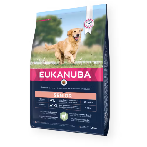 Eukanuba Dog Senior Large Breed Lamb & Rice 12 kg