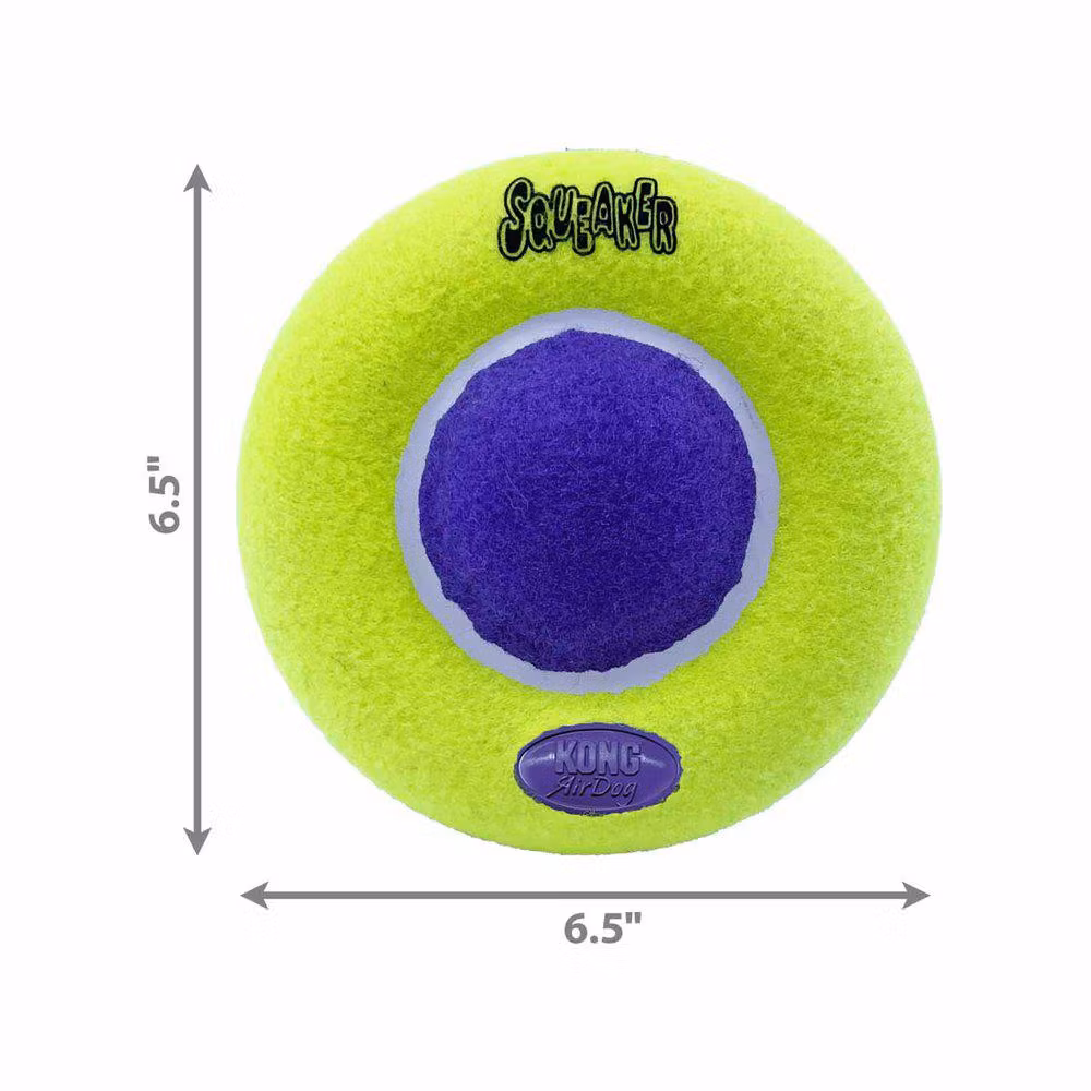 KONG Airdog Squeaker Saucer M/L 23x16,5x6,5cm Flerfärgad