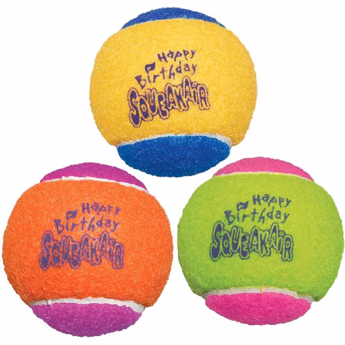 KONG Squeaker Birthday Ball M Ø6cm