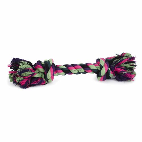 Leksak rep Vixen med 2 Knutar Flerfärgad Large  32mmx37cm