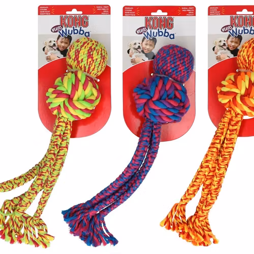 KONG Leksak Wubba Weaves med rep XL 44cm