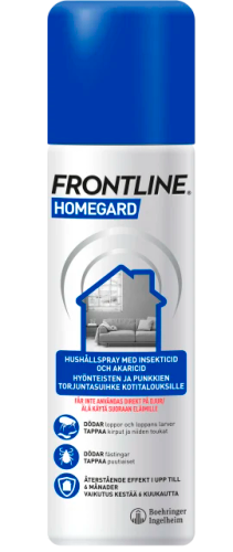 Frontline Homegard Hushållsspray- loppor,fästingar inomhus  250 ml