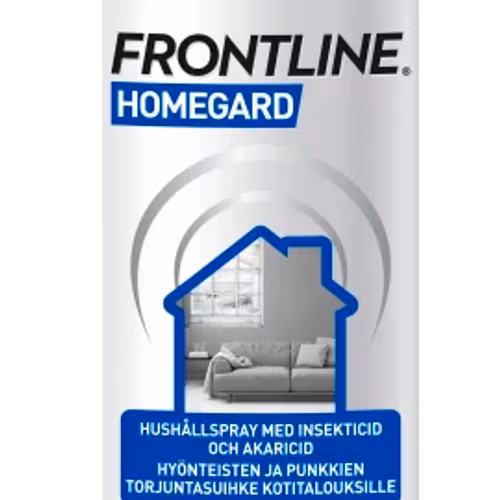 Frontline Homegard Hushållsspray- loppor,fästingar inomhus  250 ml