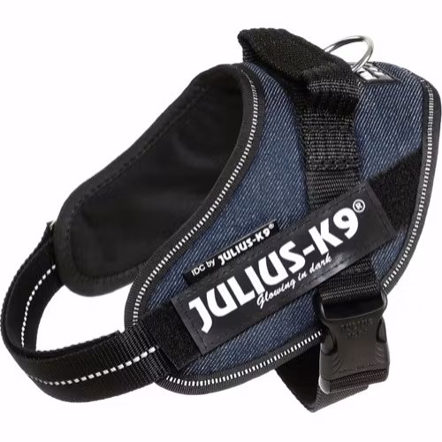 Julius-K9® IDC sele, Mini, Denim 51-67 cm, ca 7-15 kg