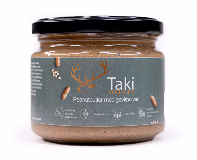 Taki Collagen - Jordnötssmör med Hornpulver 300g