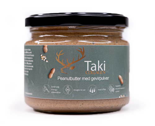 Taki Collagen - Jordnötssmör med Hornpulver 300g