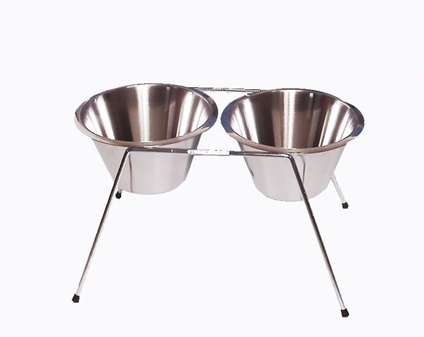 Rostfri matbar M Lexi (utan skålar) 2x1,4/2 L 25 cm