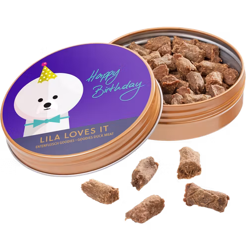 Lila Loves It: Hundgodis Goodies "Happy birthday" duck meat- anka 50 gr