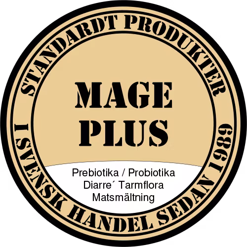 STANDARDT MAGE PLUS : Kan stabilisera lös mage och tarm 150gr