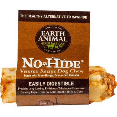 Earth Animal No-Hide® Venison Rolls- alternativ till råhud. S,M & L