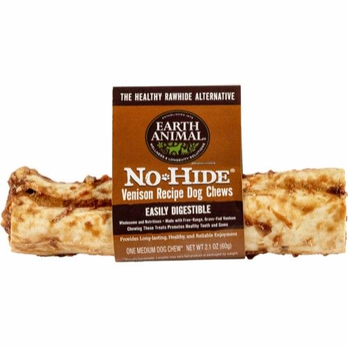 Earth Animal No-Hide® Venison Rolls- alternativ till råhud. S,M & L