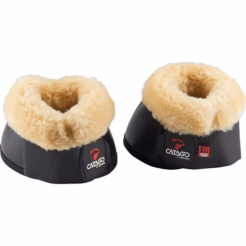CATAGO FIR-Tech boots. Svart med fuskpäls.