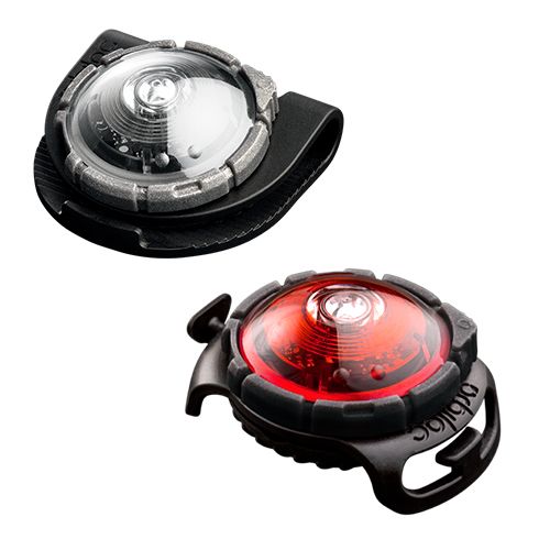 Orbiloc Twin Dual- en röd och en vit säkerthetslampa