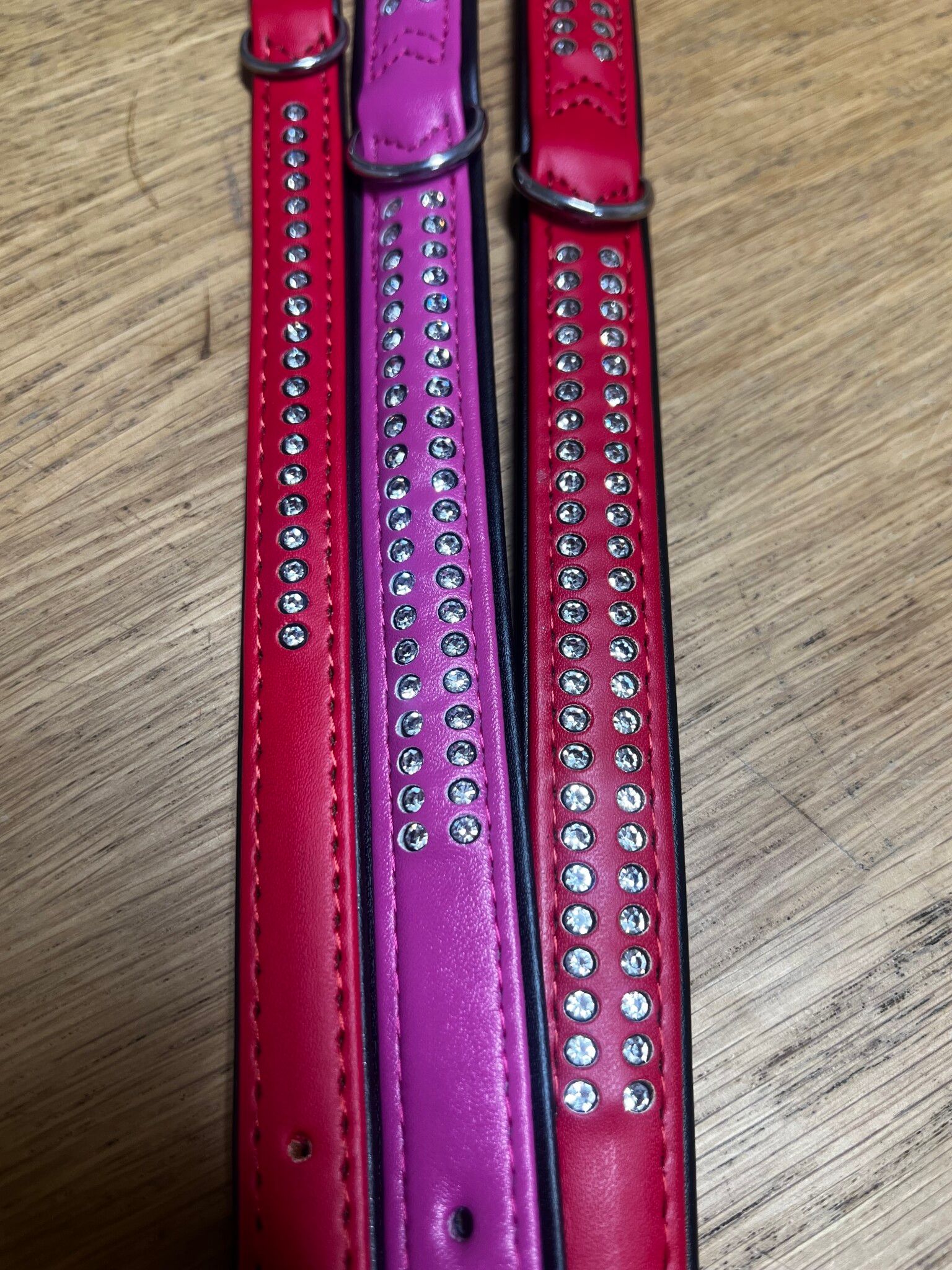 "Bling bling" halsband L, XL