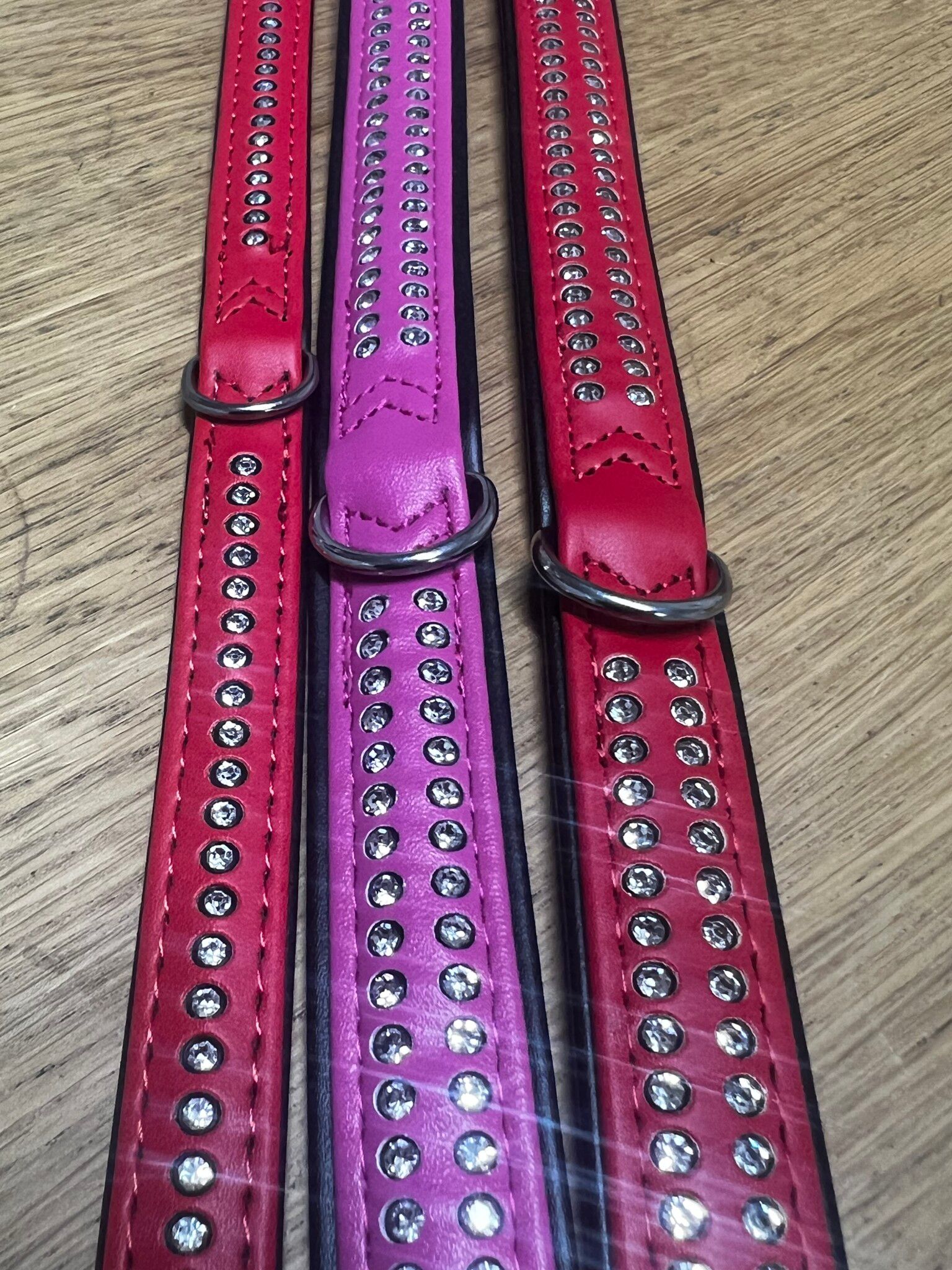 "Bling bling" halsband L, XL