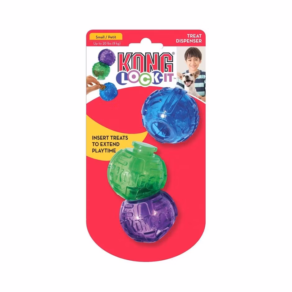 Kong Lock-it S 3 pack