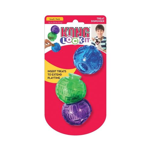 Kong Lock-it S 3 pack