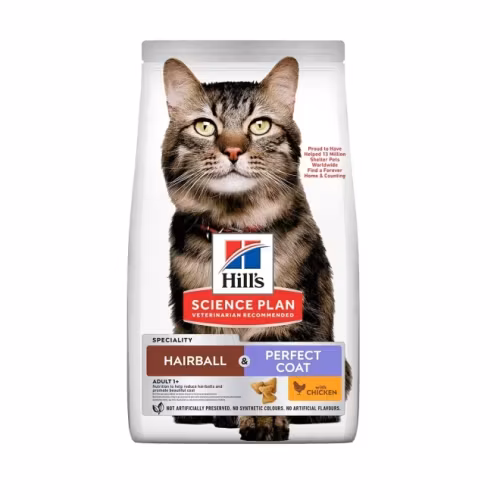HILL'S SCIENCE PLAN Feline Adult Hairball & Perfect Coat Chicken