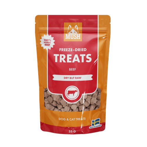 MUSH TREATS FRYSTORKAD NÖT 55 gr