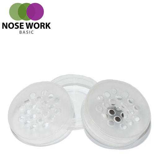 Nose Work Behållare Medium för Nose Work i plast med magnet