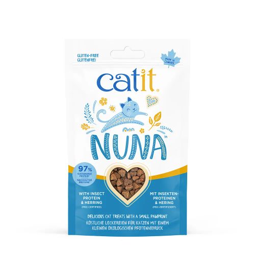 Catit Nuna Kattsnacks Sill & Insektsprotein 60 gr