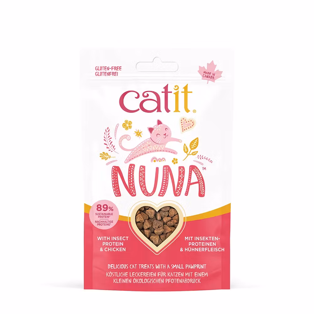 Catit Nuna Kattsnacks- Kyckling & Insektsprotein 60 gr