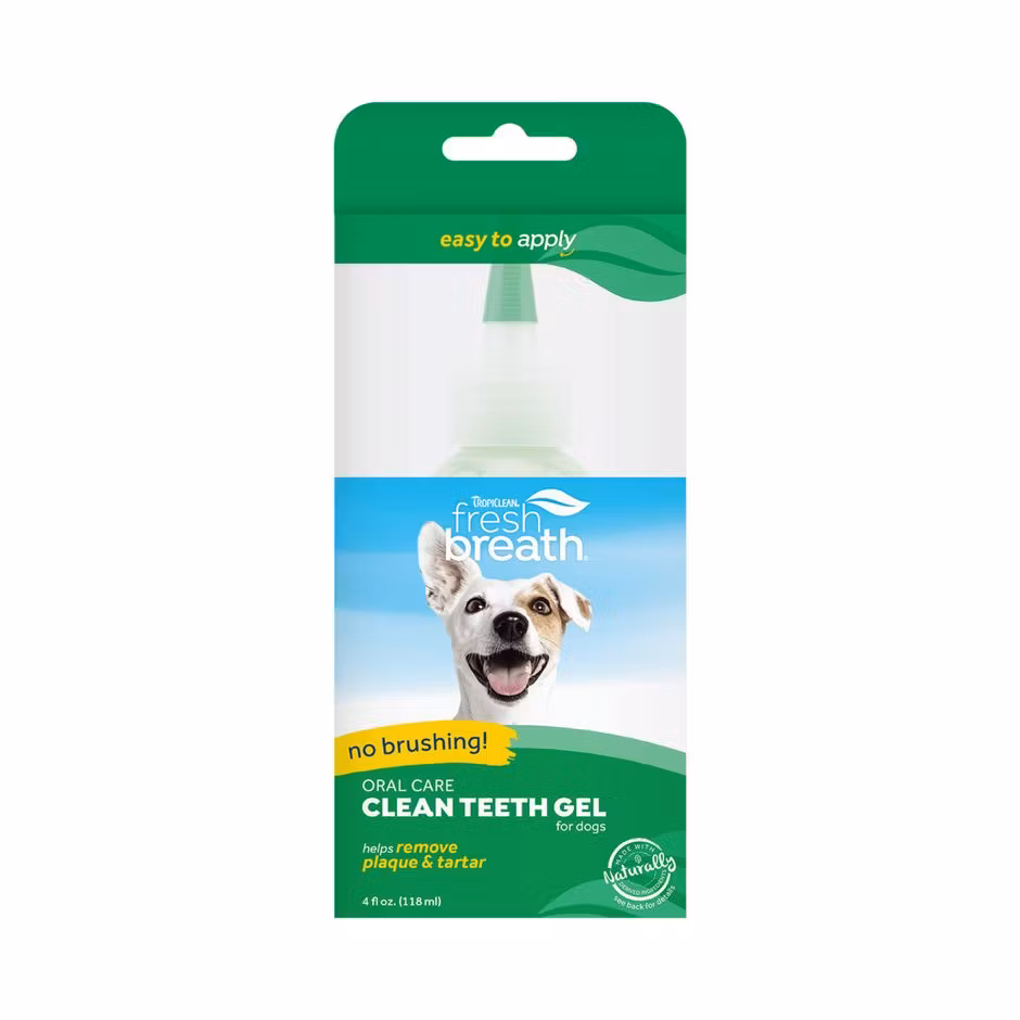TropiClean Clean Teeth Oral Care Gel- fräsch andedräkt 118 ml