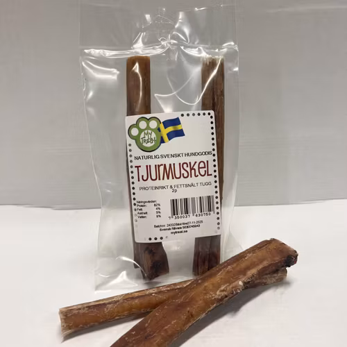 My Treat Svensk Tjurmuskel ca 20 cm / 2pack