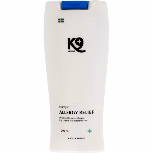 K9 Allergy Relief Shampoo - skonsamt o allergivänligt 300 ml