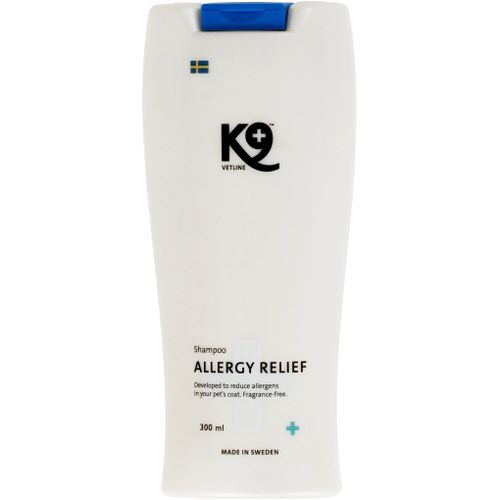 K9 Allergy Relief Shampoo - skonsamt o allergivänligt 300 ml