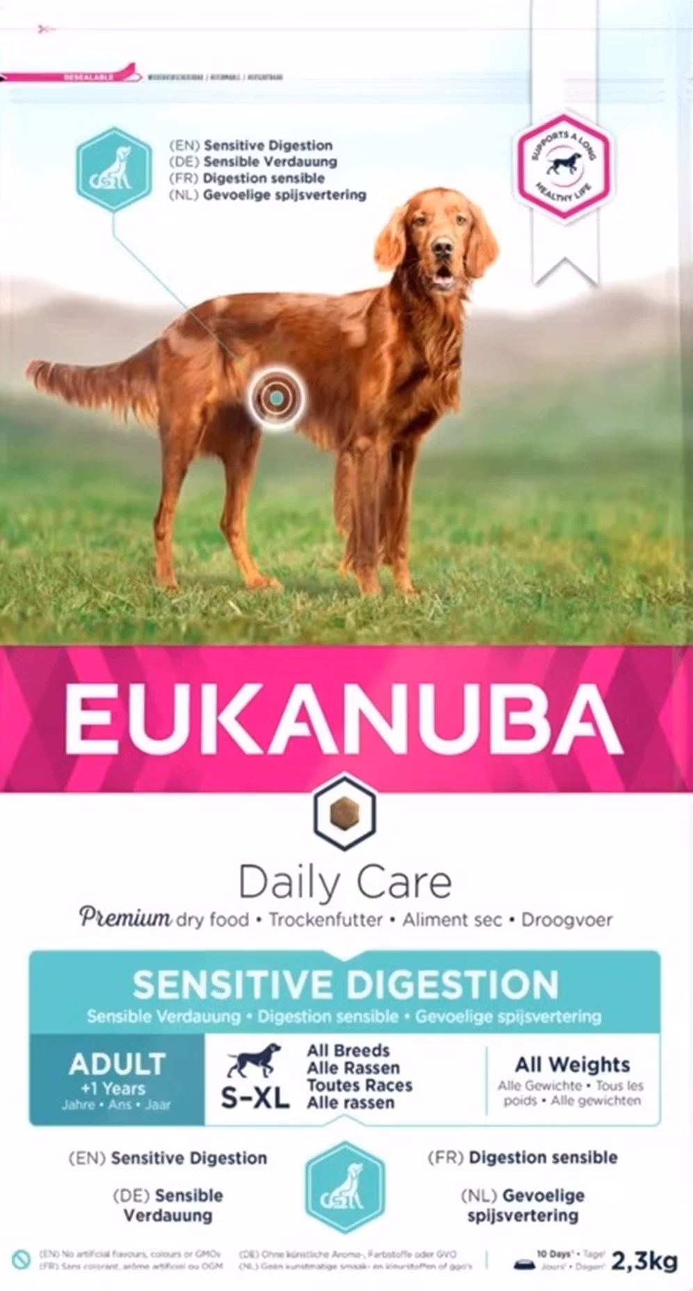 Eukanuba Dog Daily Care Sensitive Digestion Adult All Breed 12 kg