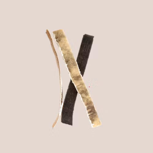 Njord nötstrips MINI 15 cm x 1 cm - 100% svenska råvaror