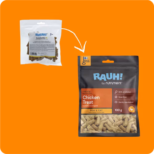RAUH! Kycklinggodis- Ugnsbakad delikatess 100 G