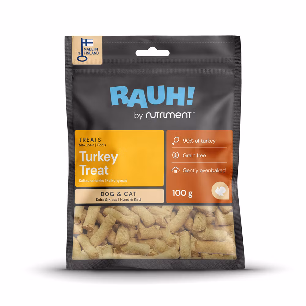 RAUH! Turkey Treat -Kalkongodis - Ugnsbakad delikatess 100 G