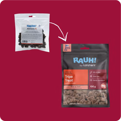RAUH! Vomgodis- Ugnsbakad delikatess 100 G