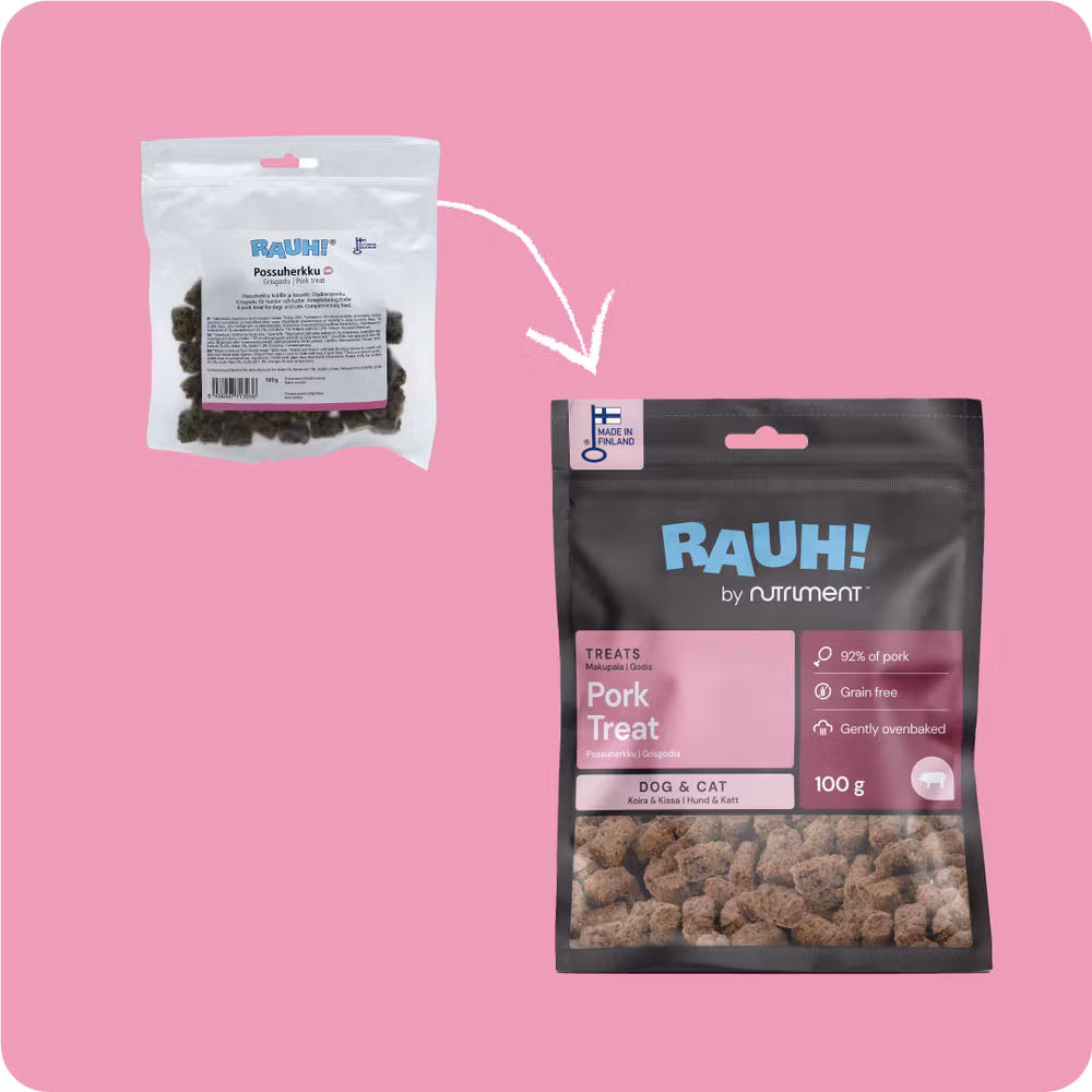 RAUH! Grisgodis- Ugnsbakad delikatess 100 G