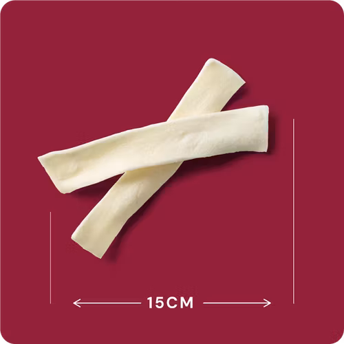 RAUH! Beef Chips S - nötskinn ca15 x 2,5 cm