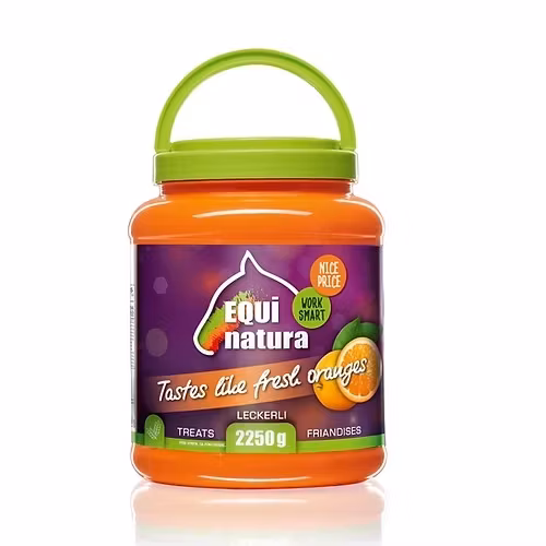 Equinatura Tasty Treats Orange- Natuligt hästgodis 2,250 kg-Apelsin, granatäpple, anis