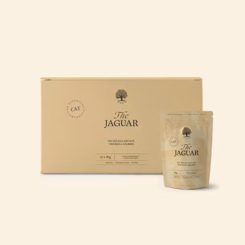 ESSENTIAL THE JAGUAR PÂTÉ 85 gr- våtfoder katt (kyckling,lever,lax)
