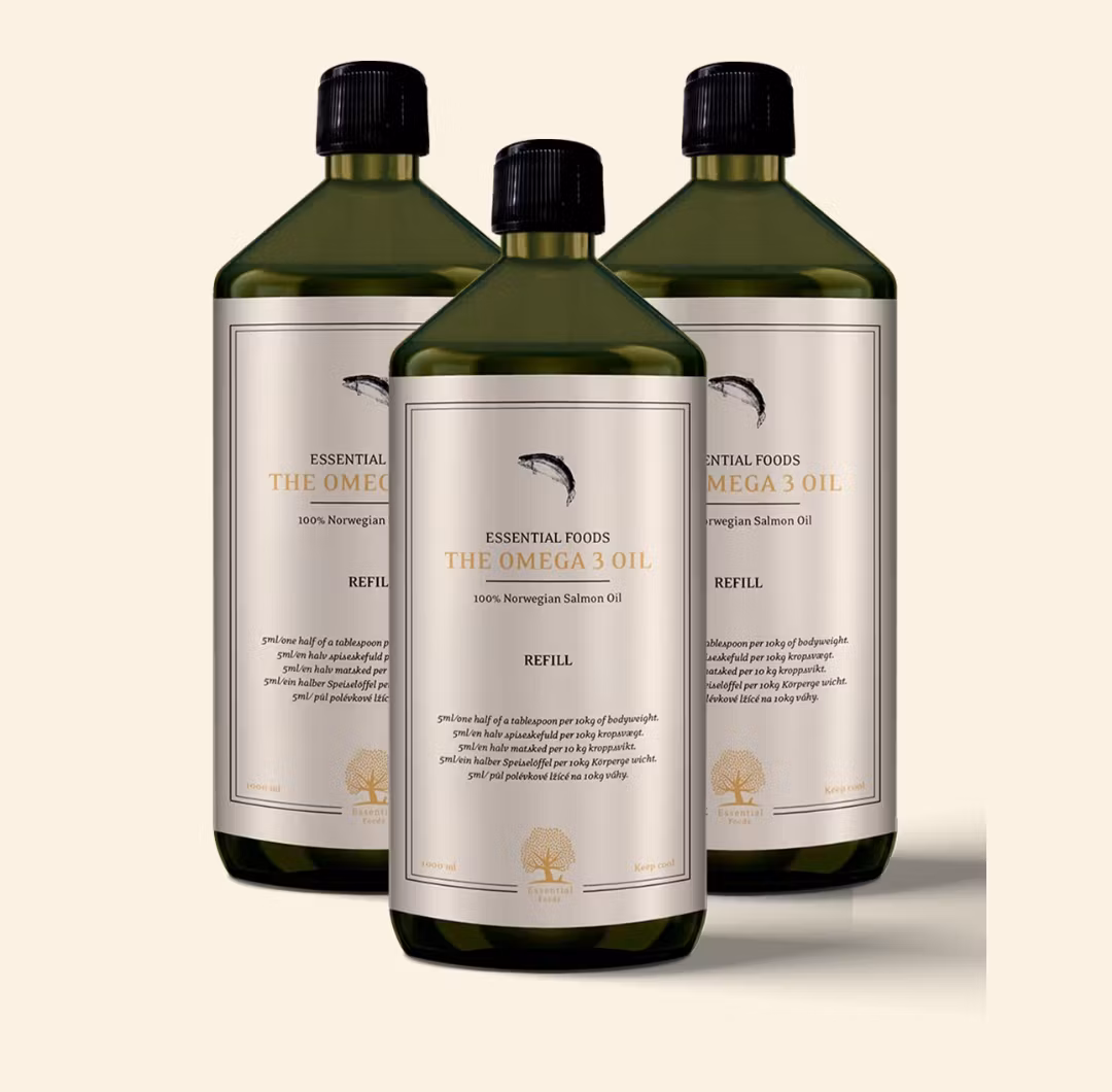ESSENTIAL THE OMEGA 3 OIL "Lax olja"