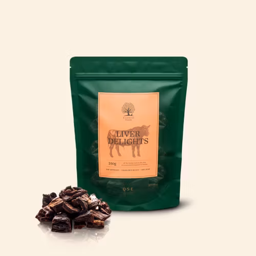 ESSENTIAL LIVER DELIGHTS "torkad oxlever" 250 gram